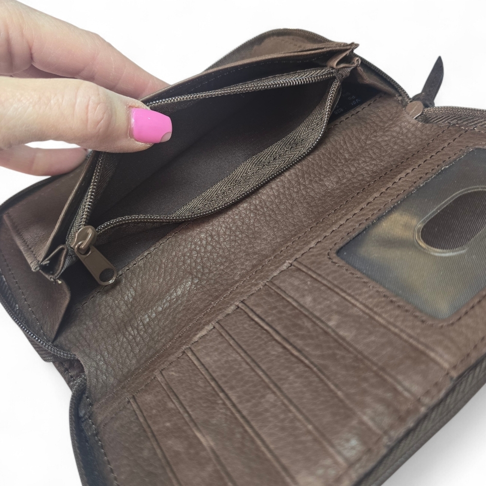 Wilson Leather Patchwork Wallet - image 5